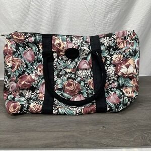 Floral Print Weekend Travel Bag Women's Large Overnight Duffle‎ Bag Avon Floral